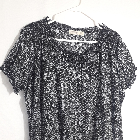 Faded Glory | lightweight Printed flowy top - Picture 12 of 12
